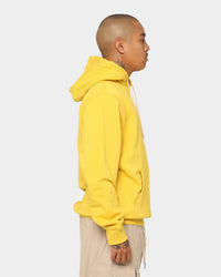 Nike Sportswear Revival Fleece Pull Over Hoodie Vivid Sulfur/White