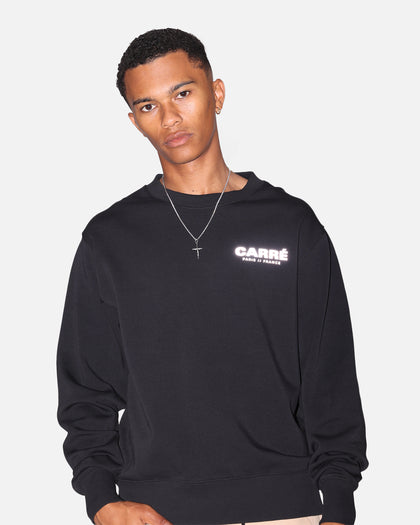 Carre Premium Motion Crewneck Black
