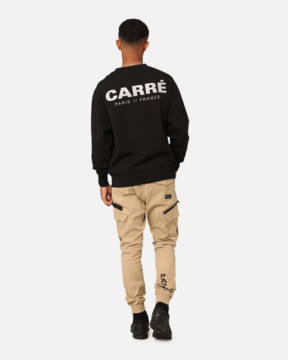 Carre Premium Motion Crewneck Black
