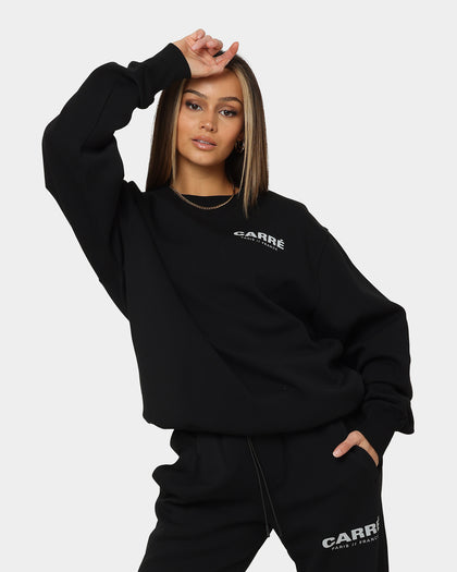 Carre Premium Motion Crewneck Black