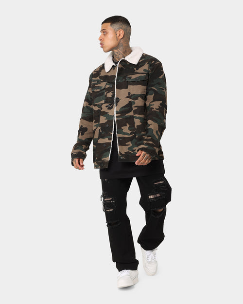 Saint Morta Camo Sherpa Jacket Camo