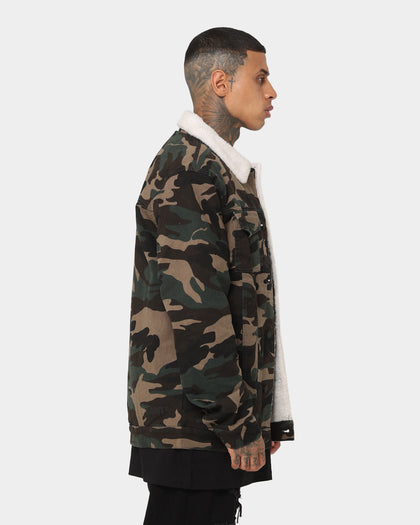 Saint Morta Camo Sherpa Jacket Camo