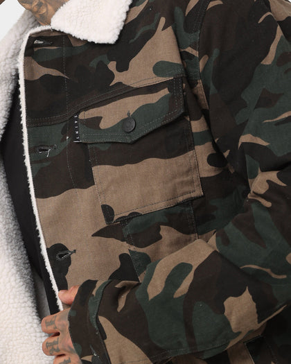 Saint Morta Camo Sherpa Jacket Camo