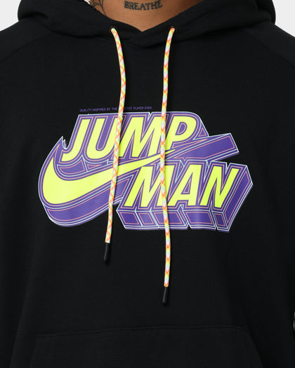 Jordan Jumpman Fleece Pullover Hoodie Black