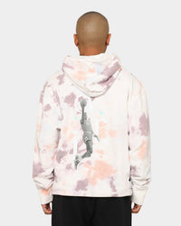 Jordan MJ Sport DNA Fleece Pull Over Hoodie Plum Fog