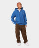 Champion Reverse Weave Quarter Zip Hoodie Living In Blue