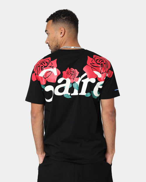 Carre Volle Rose Vintage T-Shirt Black