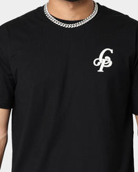 Carre Volle Rose Vintage T-Shirt Black