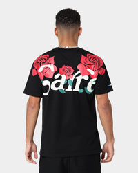 Carre Volle Rose Vintage T-Shirt Black