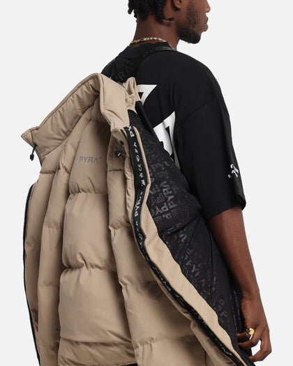 Pyra Padded Puffa Jacket Natural