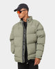 PYRA Padded Puffa Jacket Olive Green