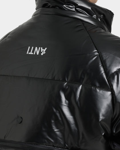 The Anti Order Anti Joy Technical Puffer Jacket Black/Silver