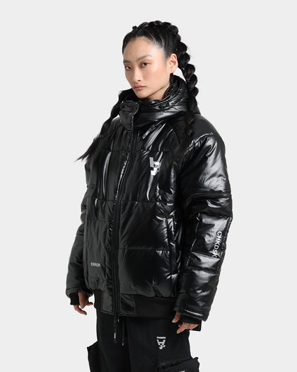 The Anti Order Anti Joy Technical Puffer Jacket Black/Silver