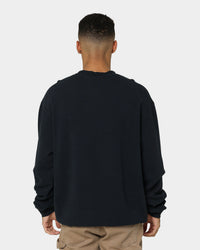 Mitchell & Ness Miami Dolphins 1972 Champs Crewneck Faded Black