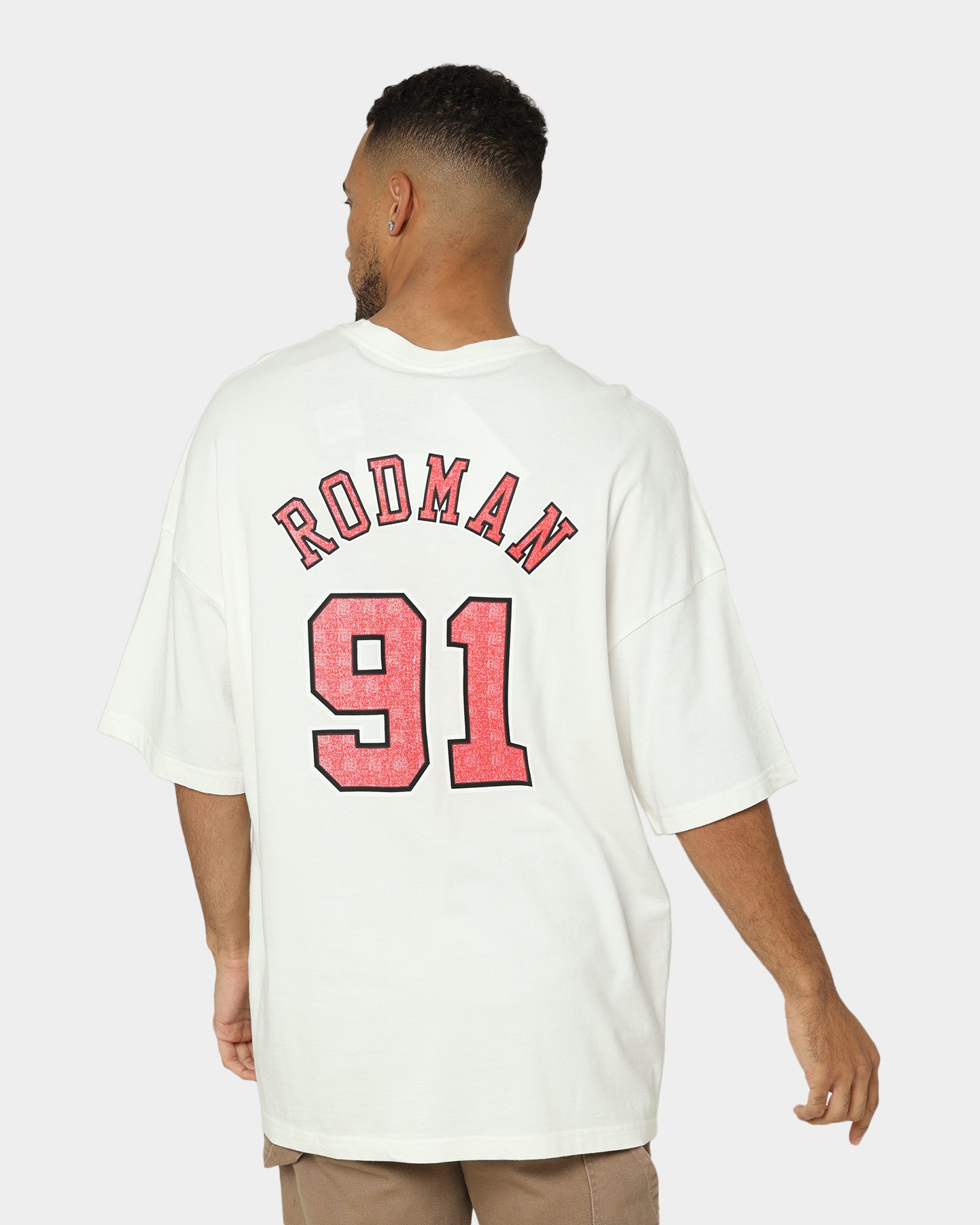 Mitchell & Ness Chicago Bulls Dennis Rodman #91 N & N Oversized T