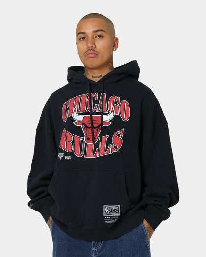 Mitchell & Ness Chicago Bulls Point Guard Hoodie Faded Black