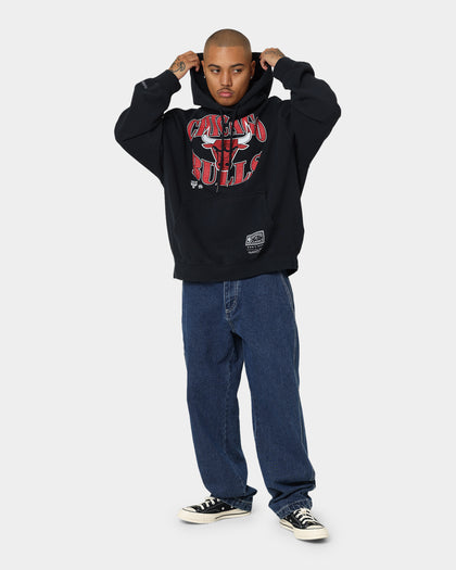 Mitchell & Ness Chicago Bulls Point Guard Hoodie Faded Black