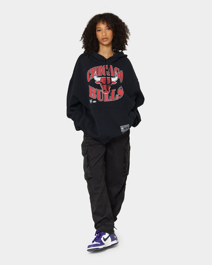 Mitchell & Ness Chicago Bulls Point Guard Hoodie Faded Black