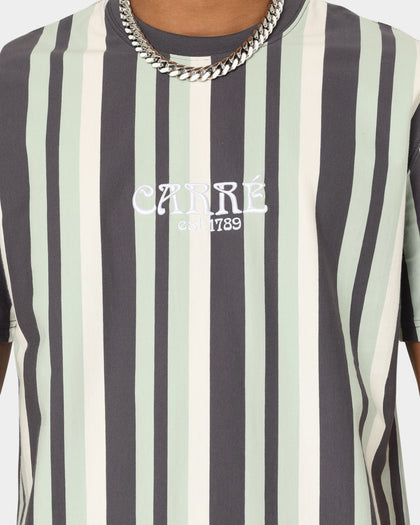 Carré La Bandé Classic T-Shirt Charcoal/Green