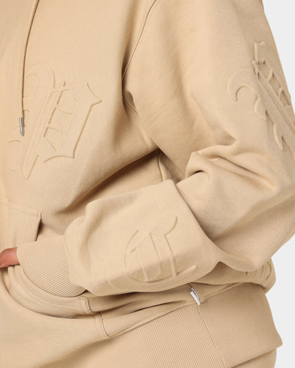 Carré CP Impression Classic Hoodie Stone