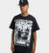 Goat Crew Original Anime Vintage T-Shirt Off Black