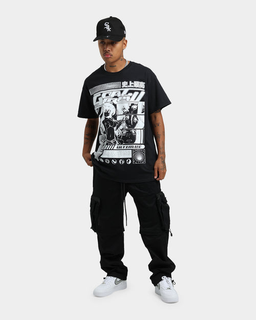 Goat Crew Original Anime Vintage T-Shirt Off Black