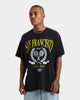 Goat Crew Tennis Club Vintage T-Shirt Black Wash