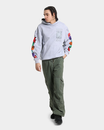 Loiter Fleur Hoodie Grey