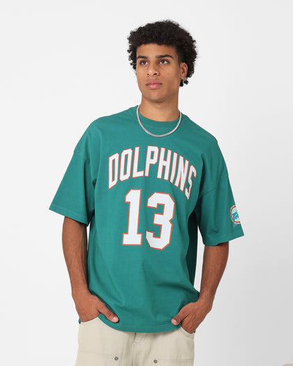 Mitchell & Ness Miami Dolphins Dan Marino N&N Oversized T-Shirt Faded Teal