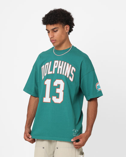 Mitchell & Ness Miami Dolphins Dan Marino N&N Oversized T-Shirt Faded Teal