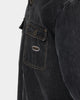 X-Large Denim Long Sleeve Work Shirt Washed Black