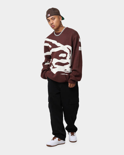 X-Large Gorilla Sweatshirt Brown
