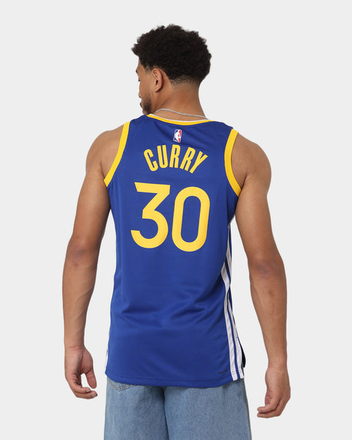 Nike Stephen Curry San Francisco Golden State Warriors #30 Icon Edition 2022/23 Nike Dri-FIT NBA Swingman Jersey Rush Blue