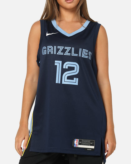 Nike Ja Morant Memphis Grizzlies '22 Icon Edition Dri-FIT NBA Swingman Jersey College Navy