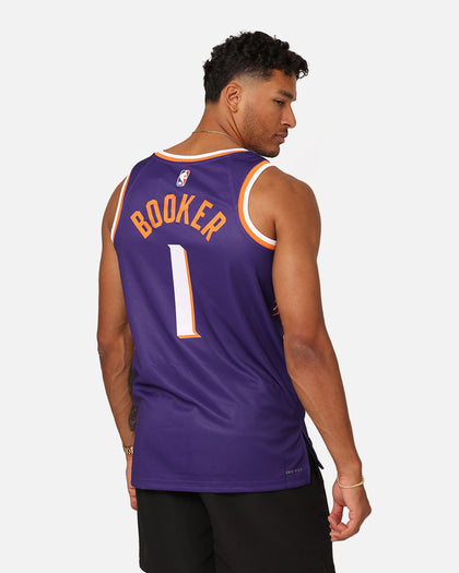 Nike Phoenix Suns Devin Booker 2023/24 Icon Edition Dri-FIT NBA Swingman Jersey New Orchid