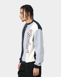 Majestic Athletic New York Yankees Panel Block Crewneck True Navy