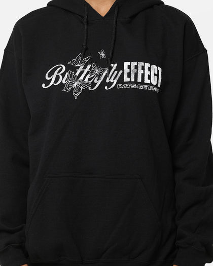 Rats Get Fat Butterfly Effect Hoodie Black