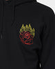 Goat Crew Fire Rose Hoodie Black