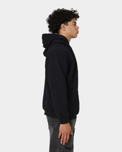 Goat Crew Fire Rose Hoodie Black