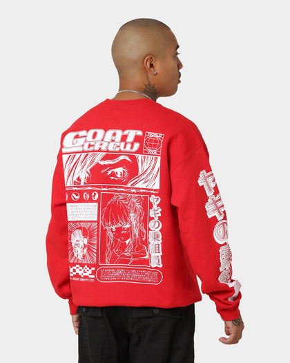 Goat Crew Harajuku Crewneck Red