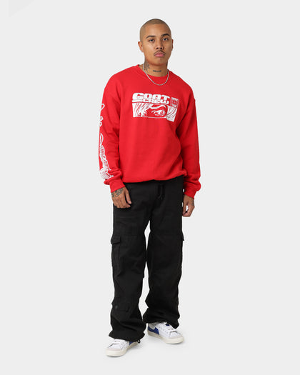 Goat Crew Harajuku Crewneck Red