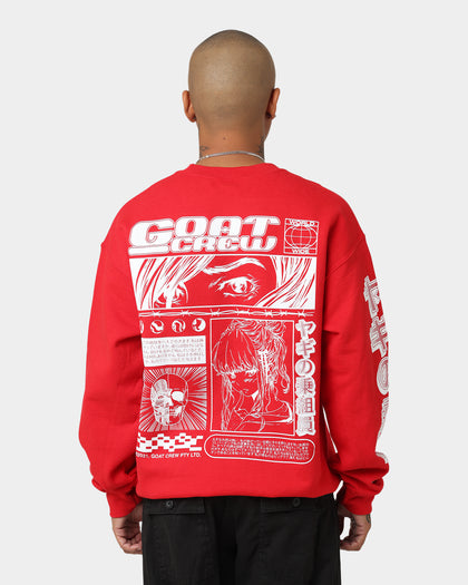 Goat Crew Harajuku Crewneck Red