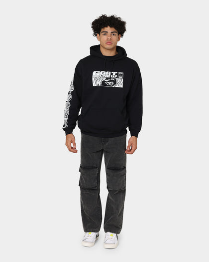 Goat Crew Harajuku Hoodie Black