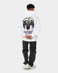 Goat Crew King Skeleton Hoodie White