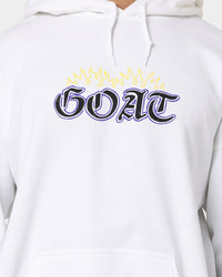 Goat Crew King Skeleton Hoodie White