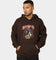 Goat Crew Man Down Hoodie Brown