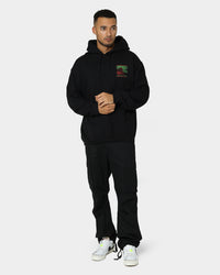 Goat Crew Pizza Shop Hoodie Black