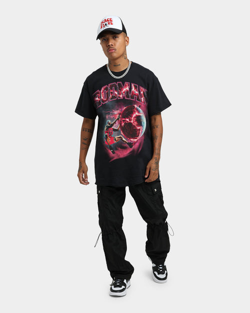Rodman Brand Planet Dunk Vintage T-Shirt Black Wash