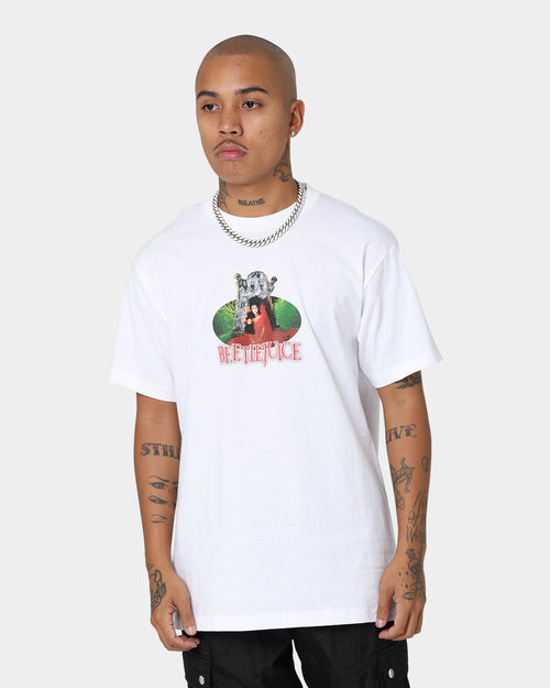 American Thrift X Beetlejuice Lydia T-Shirt White