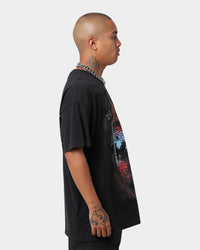 American Thrift X The Nun The Nun Face Vintage T-Shirt Black Wash